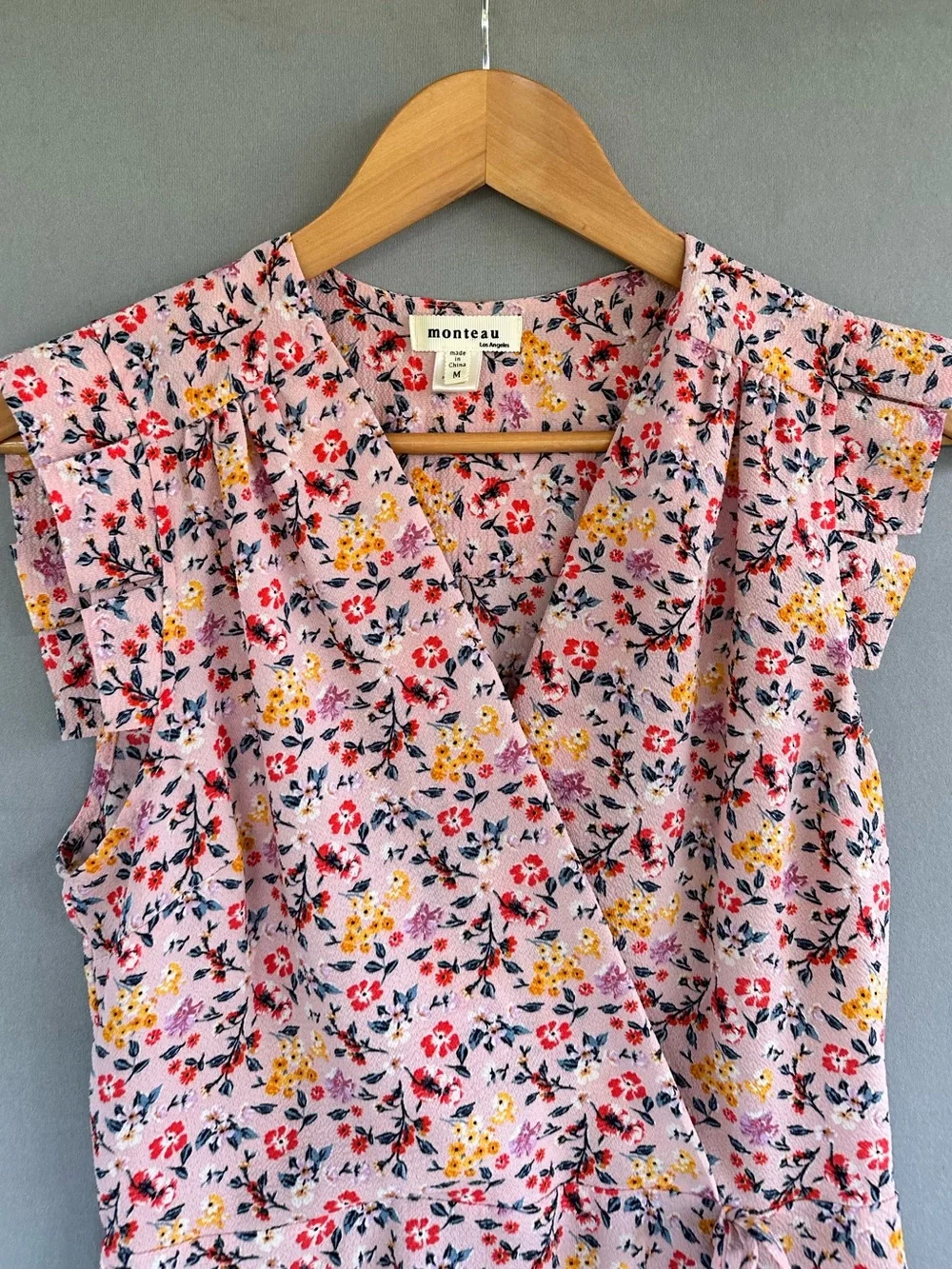 🎉5 for $45🎉 Monetau top blouse shirt size M - Picture 4 of 8
